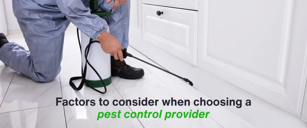 Pest Control Provider