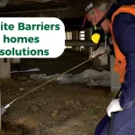 Termite barriers and effective solution