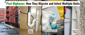 Pest Highways: How They Migrate and Infest Multiple Units