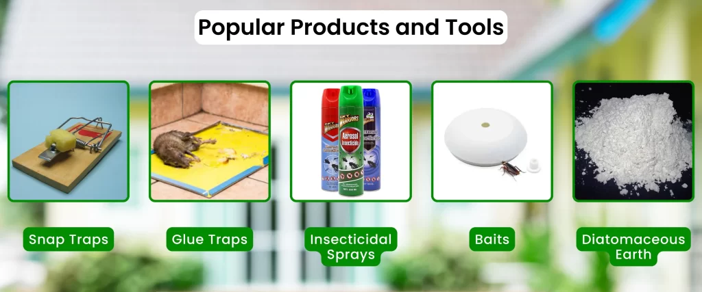 Popular Products and Tools for professional pest control