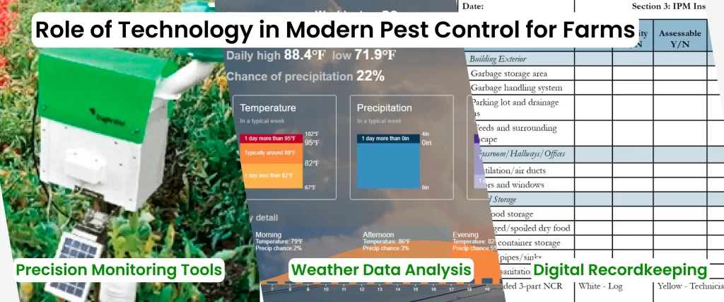 Role of Technology in Modern Pest Control for Farms