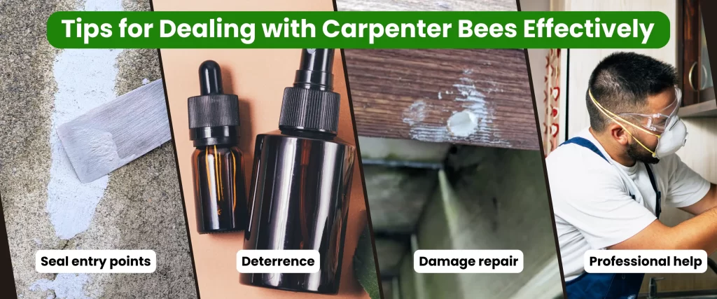 Tips for Dealing with Carpenter Bees Effectively