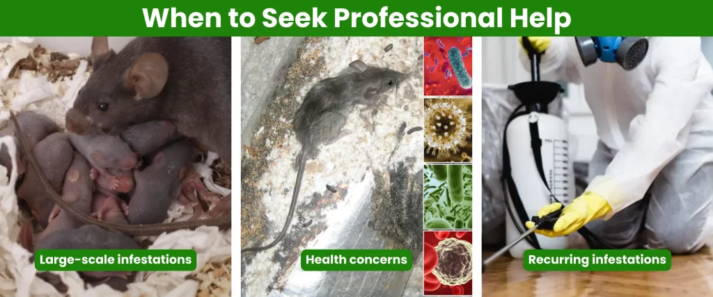 When to Seek Professional Help for Rodent Infestation