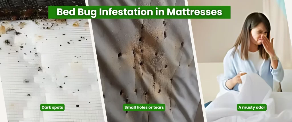 Bed Bugs infestation in mattresses