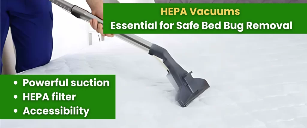 HEPA Vacuums Essential for Safe Bed Bug Removal