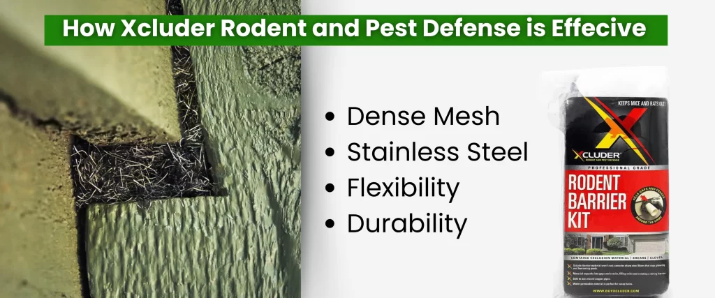 How Xcluder Rodent and Pest Defense is Effecive