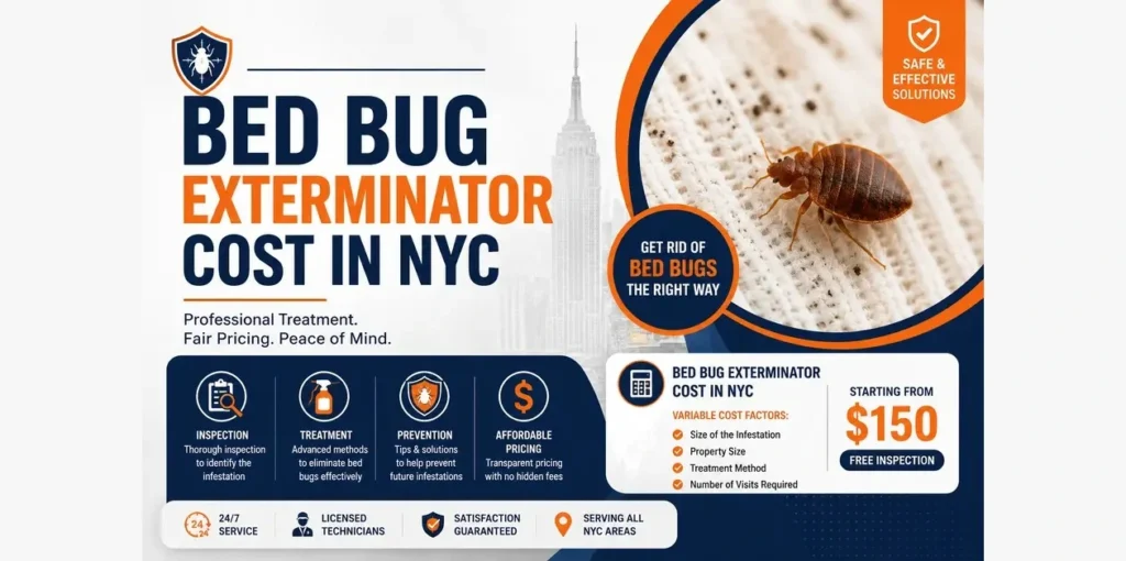 Bed Bug Exterminator Cost in NYC