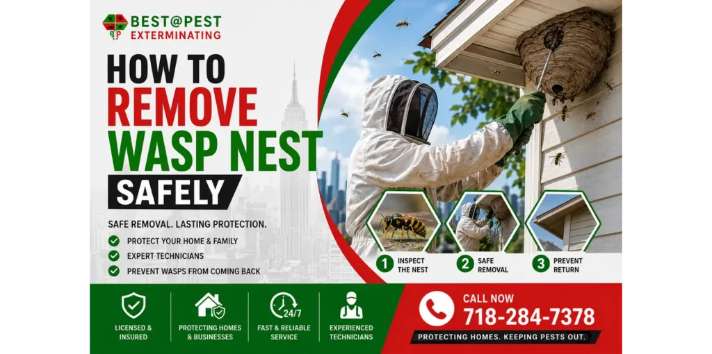 How to Remove Wasp Nest Safely