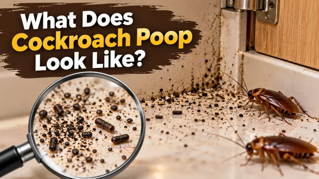 Cockroach Poop